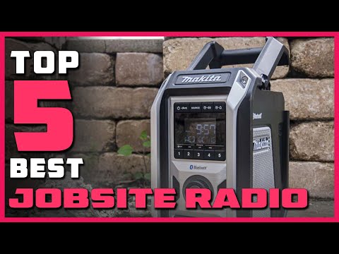 Best Jobsite Radios in 2023 - Top 5 Picks See This Before You Buy