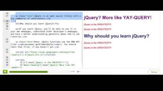 Finding elements with jQuery | Computer Programming | Khan Academy