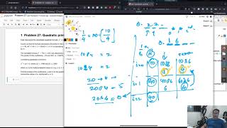 Solving Project Euler Problems in Python - Part 12 (Problem 27, Problem 28)