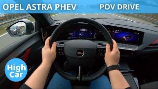 OPEL ASTRA L PHEV 180HP GS 2023 | POV DRIVE 4K [0-100]