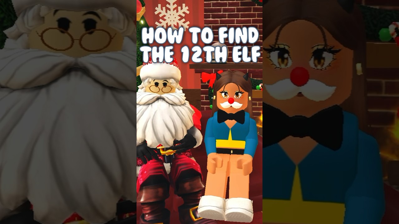 HOW TO FIND THE 12th ELF!? DAY 12- (BLOXBURG 2023 ELF HUNT) #roblox # ...