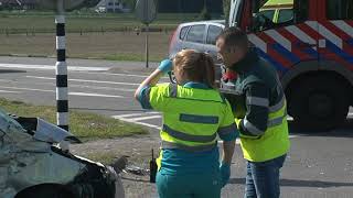 TVEllef: Bejaarde automobilist zwaar gewond na ongeval met vrachtwagen in horn