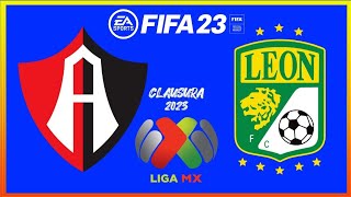 ATLAS vs LEÓN (Liga BBVA) Fifa 22/23 Gameplay Highlights (No Commentary)
