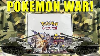 POKEMON ULTRA PRISM BOOSTER BOX WAR!! Opening 2 Ultra Prism Booster Boxes of Pokemon Cards