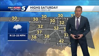 January 16,2025: Oklahoma: 1 More Mild Day and then big changes arrive