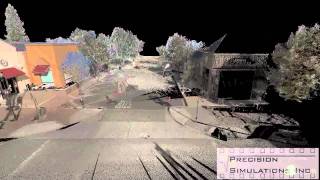 3D Laser Scan - 360 degree Flythru of Accident Location.wmv