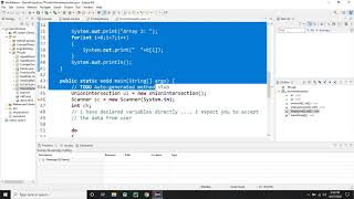 Union-Intersection Code Java (No Audio)