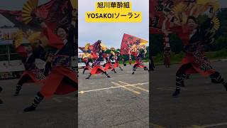 【YOSAKOIソーラン】③「旭川華酔組」による演舞💃 ヨサコイ上川中央支部大会👍 北海道旭川市💫  #shorts  #ninjya #yosakoiソーラン #よさこい #旭川華酔組