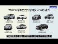 아이오닉 6 니로 토레스... 2023년 최신 kncap 충돌 테스트 결과 총정리