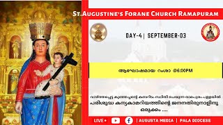 03/09/2021 | DAY-4 | ആഘോഷമായ റംശായും വചനസന്ദേശവും | Ramapuram Church