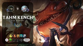 Tahm Kench Support vs Janna - KR Challenger Patch 14.8