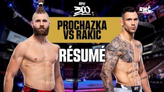 Résumé UFC 300 : un incroyable retournement de situation entre Procházka et Raki