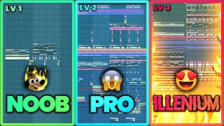 3 Levels of Future Bass - NOOB vs PRO vs ILLENIUM