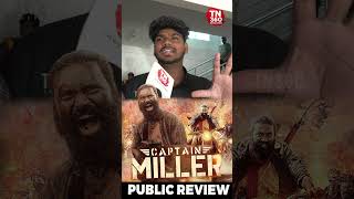 Captain Miller movie public review #captainmiller #shorts #dhanush