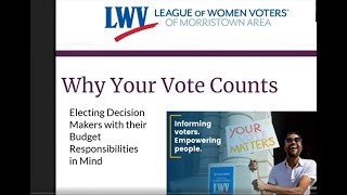 How Your Vote Affects the Way NJ Tax Dollars Are Spent - LWV 2023