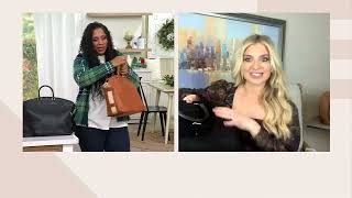 Dooney \u0026 Bourke Florentine Archives 2009 Juliette Bag with Crossbody on QVC