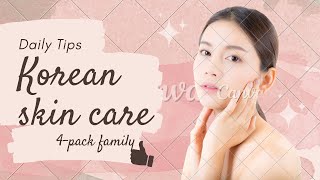 Korean skincare / Relaxing skincare