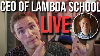 🔴 CEO Of LAMBDA SCHOOL - LIVE | @joshuafluke on socials