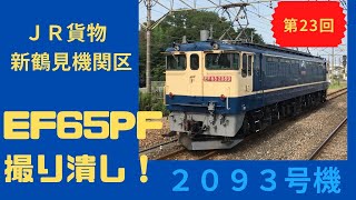 【EF65-2093】第23回 新鶴見機関区 EF65PF 撮り潰し