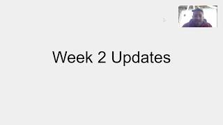 Week 2 Digital Learning Update