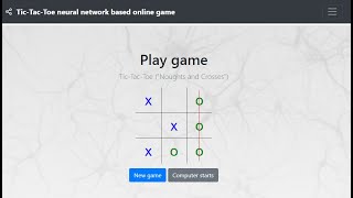 Deep learning and Tic Tac Toe game in Java - part 2