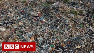 India's growing Covid-19 waste challenges workers - BBC News