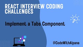 Build a Tabs Component in React 🧩 | Step-by-Step UI Tutorial | Interview 2025 | Machine Coding