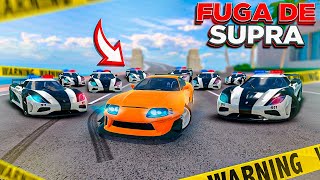 FUGA DE SUPRA TUNADO! POLICIAL FIOCU IRRITADO FLEX CITY