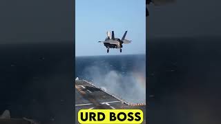 Amazing technology F 35B Lightning I Demonstrates reverse landing I USA vs Russia I Military #Shorts