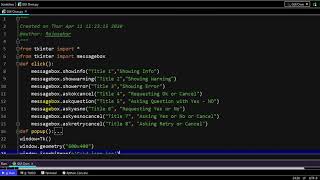 Using messagebox - iconbitmap - Tkinter - Python Programming