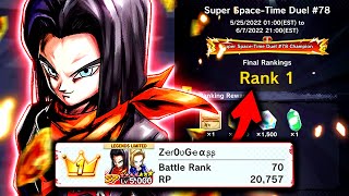 I Got Rank 1 In Dragon Ball Legends - Rank 1 Grind Highlights