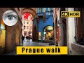 Prague walk 4k HDR - Old Town Square - Dlouhá street - Praha - Czech Republic 🇨🇿 ASMR