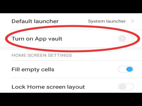 Cómo deshabilitar App Vault en cualquier dispositivo Xiaomi Redmi y Mi | Desactivar las funciones de App Vault