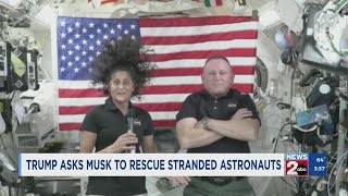 Trump asks Musk to rescue stranded astronauts