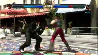 TTT2 FT5: Aikido (Anna/Nina) Vs. Mad Wolf (Heihachi/Kazuya)
