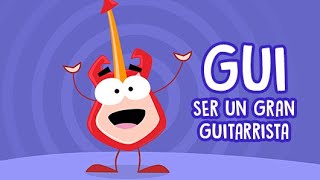 Do-Re Mundo Español - Gui, Ser um gran guitarrista [dibujos animados]