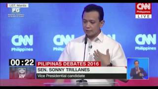 Trillanes on peace in Mindanao