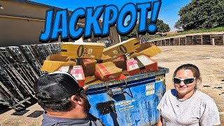 WOW! 11 Boxes Of Brand New Merchandise! You Wont Believe This INSANE Dumpster Diving JACKPOT