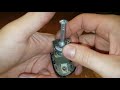 bmw e46 key lock assembling