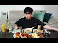 soy sauce crab seasoned crab spicy shrimp mukbang realsound asmr eatingshow