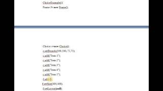 Components in AWT