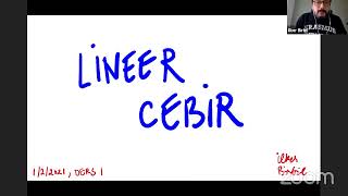 Yapay Öğrenme İçin Matematik | Lineer Cebir 1 | İlker Birbil