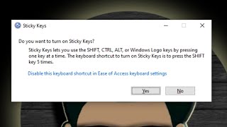Fix Sticky Keys On Keyboard | Sticky Laptop Keys Fix | Do You Want To Turn On Sticky Keys Windows 10