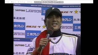 お立ち台で引退宣言SHINJOさん　2006.4.18