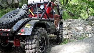 Axial SCX10 II UMG10 #B4 (run on rocks) 2019.05.04