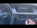 2011 Audi A4 Wireless CarPlay/ Android Auto and Backup Camera