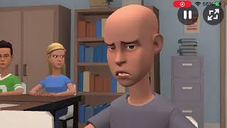 Classic Caillou gets video game addiction/bad grades/missing homework/skip school/arrested/grounded