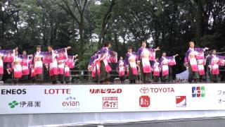 原宿表参道元氣祭　スーパーよさこい2015　文化館ステージ　～桜家一門YOSAKORI隊　＜東北＞