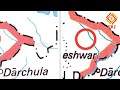 history of kalapani dispute between india u0026 nepal border sugauli treaty old vs new map lipulekh