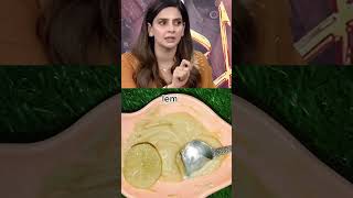 😲🤔 Saba Qamar face secret remedy 😲#shorts​ #youtubeshorts #skincare